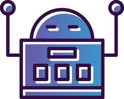 Robot Vector Icon Design