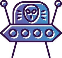 extraterrestre vector icono diseño