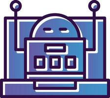Robot Vector Icon Design