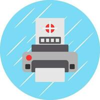Print test Vector Icon Design