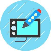 Drawing tablet Vector Icon Design