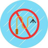 No whip Vector Icon Design