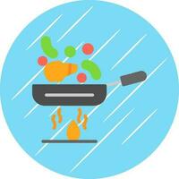 Stir fry Vector Icon Design