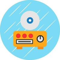 CD player Vector Icon Design