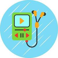 Walkman Vector Icon Design