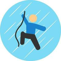 Climbing Vector Icon Design