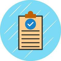 List Vector Icon Design