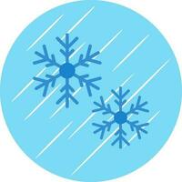 diseño de icono de vector de nieve