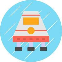 Space capsule Vector Icon Design