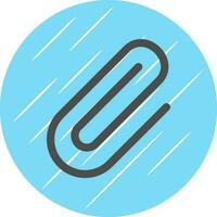 Paperclip Vector Icon Design