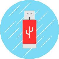 Pendrive Vector Icon Design