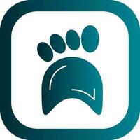 Paw Vector Icon Design