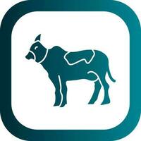 Cow Vector Icon Design