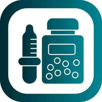 Solvent Vector Icon Design