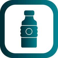 Water bottle Vector Icon Design