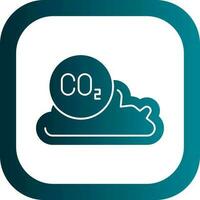 Carbon dioxide Vector Icon Design