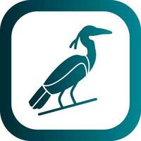 Heron Vector Icon Design