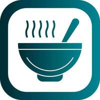 Soup Vector Icon Design