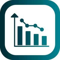 Graph Vector Icon Design