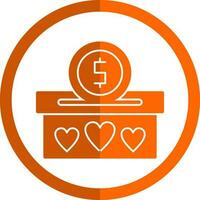 Donation Vector Icon Design