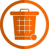 Trash can Vector Icon Design