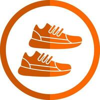 Sneakers Vector Icon Design