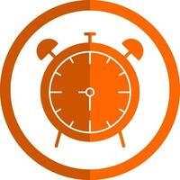 diseño de icono de vector de reloj de alarma