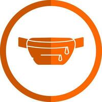 Fanny pack Vector Icon Design