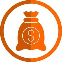 Money bag Vector Icon Design