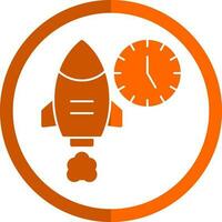 diseño de icono de vector de tiempo