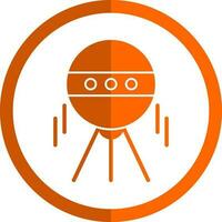 Sputnik Vector Icon Design