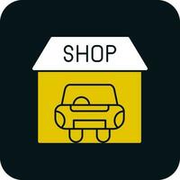 Car shop Vector Icon Design