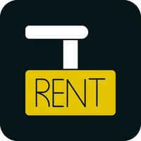 Rent Vector Icon Design