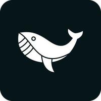 Whale Vector Icon Design