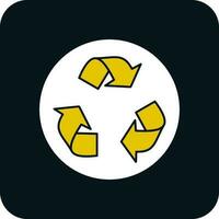 diseño de icono de vector de reciclaje