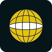 World globe Vector Icon Design