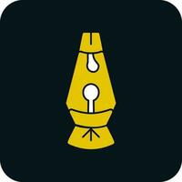 Lava lamp Vector Icon Design