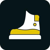 Snow boot Vector Icon Design