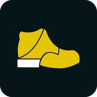 Ski boot Vector Icon Design