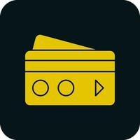 Debit card Vector Icon Design