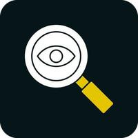 diseño de icono de vector de observación