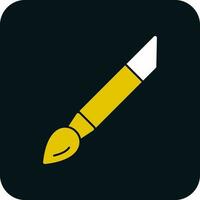 Paint brush Vector Icon Design