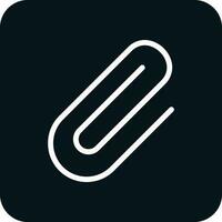 Paperclip Vector Icon Design