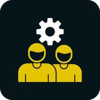 Colleague Vector Icon Design