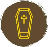 Coffin Vector Icon Design