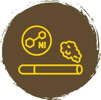 Nicotine Vector Icon Design