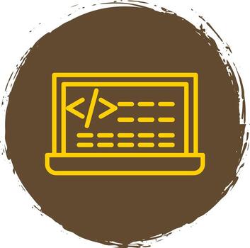 Coding Vector Icon Design
