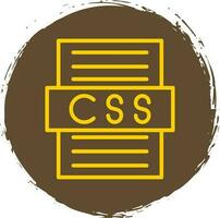 Css file Vector Icon Design