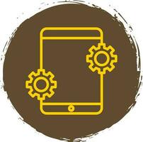 Mobile app Vector Icon Design