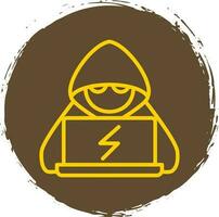 Hacker Vector Icon Design